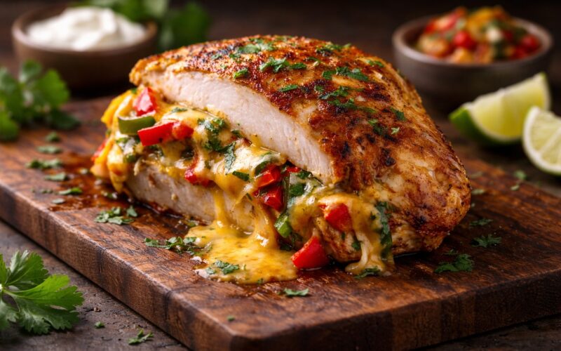 The Best Healthy Fajita Stuffed Chicken Recipe for Busy Weeknights