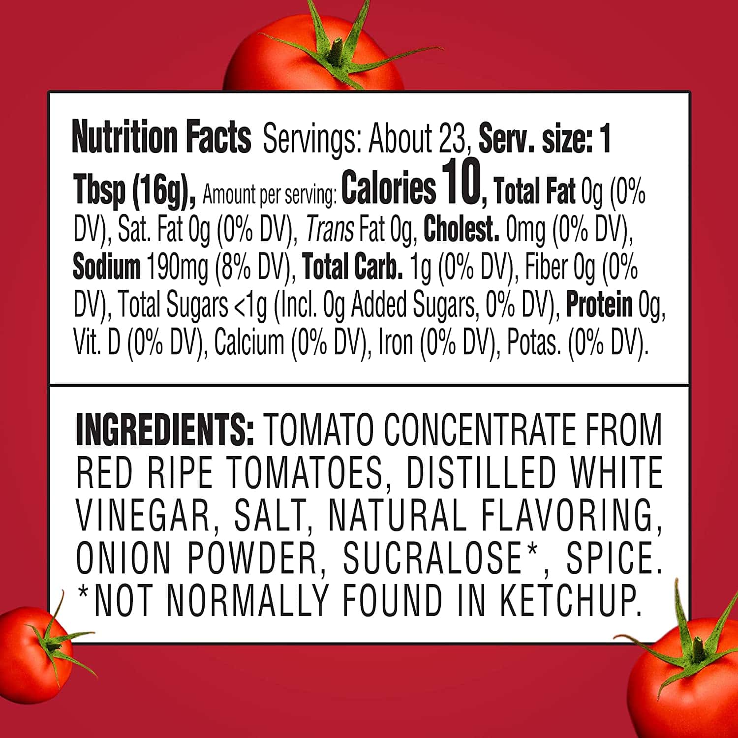 heinz keto ketchup