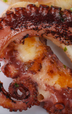 Easy Healthy Grilled Octopus Recipe greek style