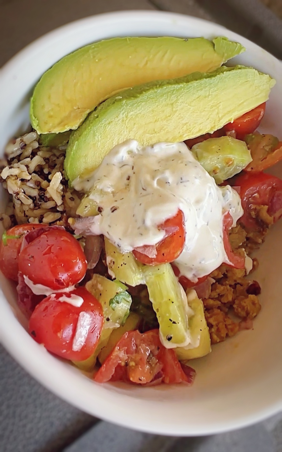 Healthy Ground Turkey Greek Bowl Recipe for Weight Loss