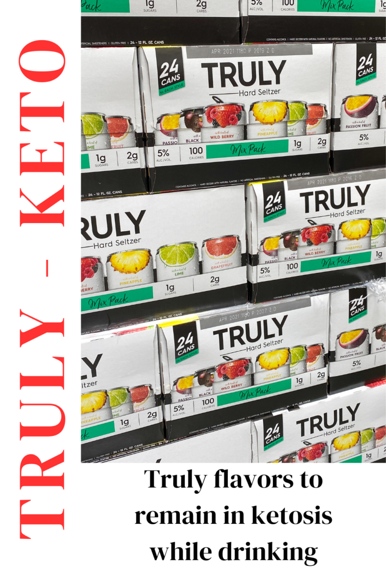 Is it Ok to Drink Truly Hard Seltzer on a Keto Diet?