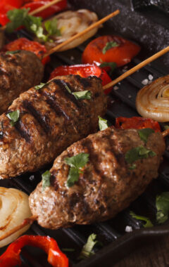 The Best, Healthy Grilled Lamb Shish Kebab Recipe