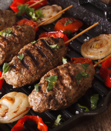 The Best, Healthy Grilled Lamb Shish Kebab Recipe