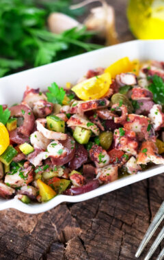 Healthy Puerto Rican Octopus Salad Recipe keto low carb