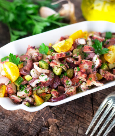 Healthy Puerto Rican Octopus Salad Recipe keto low carb