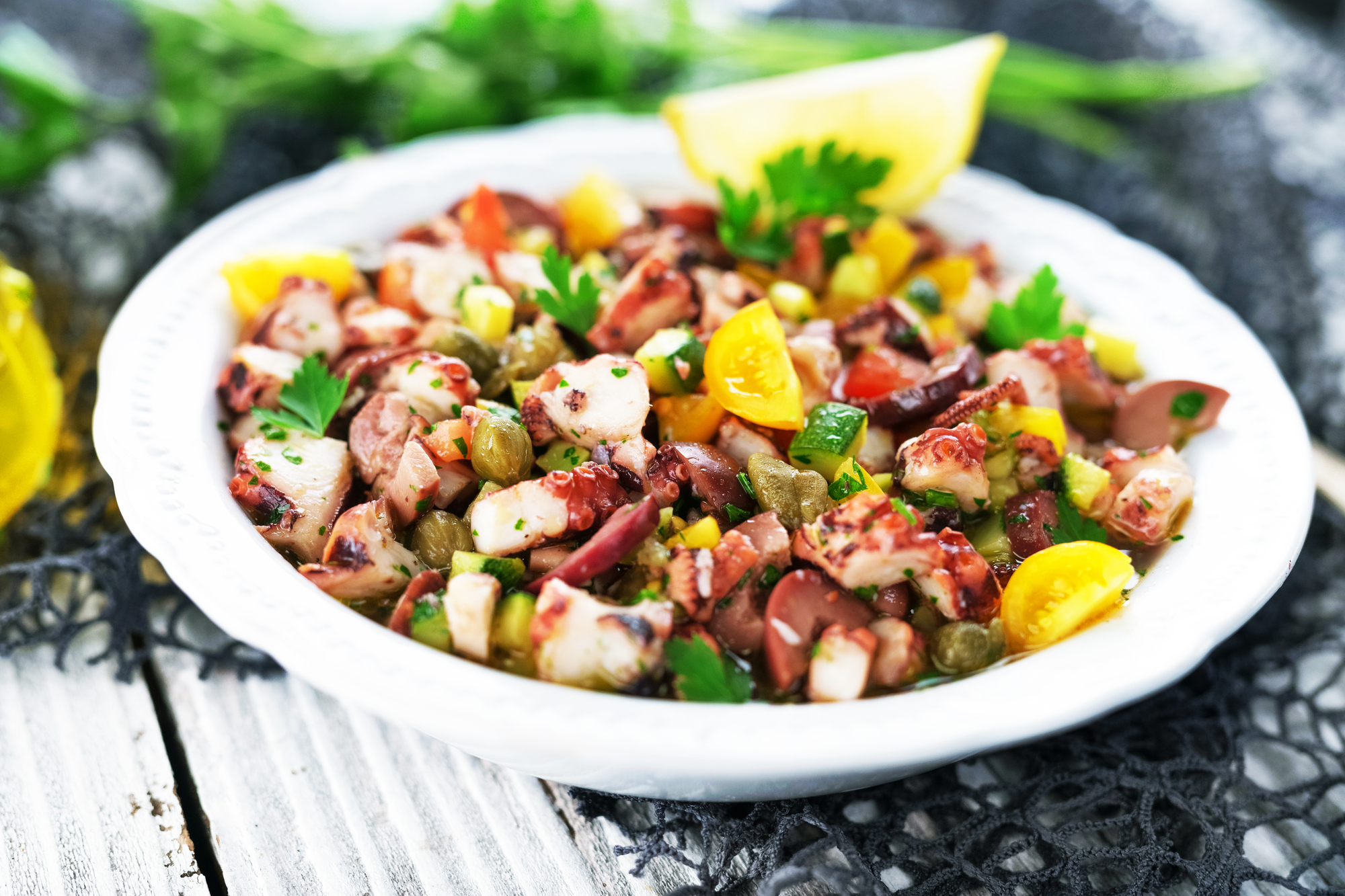 Puerto Rican Octopus Salad Recipe