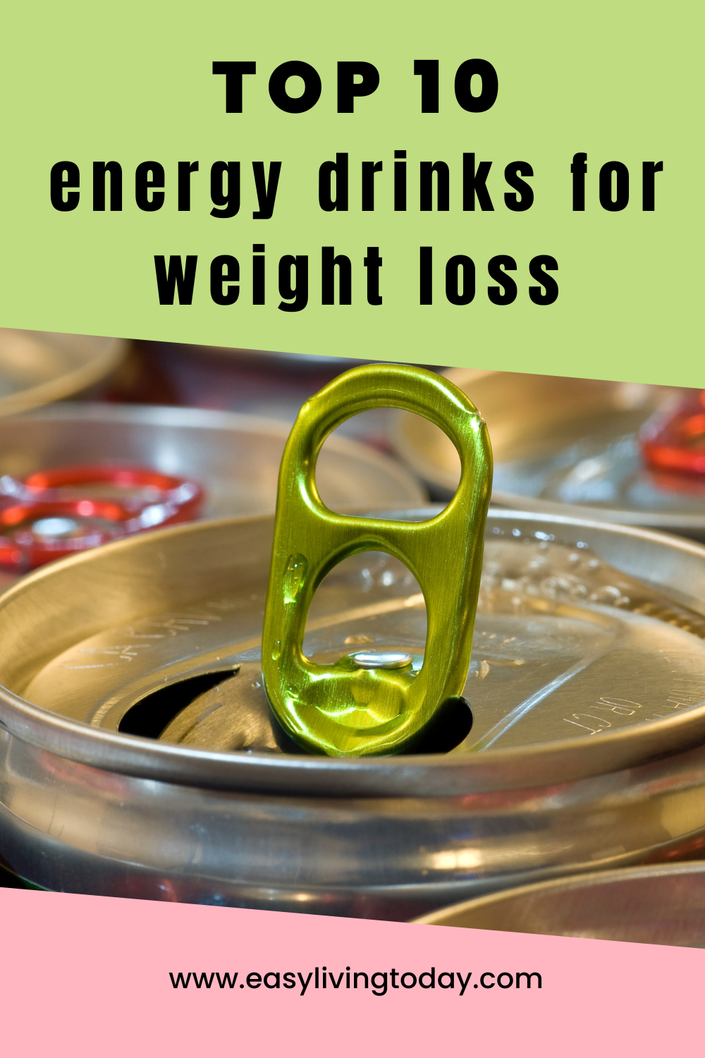 Top 10 Best Energy Drinks for Weight Loss pin
