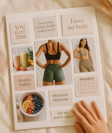 How to Make a Vision Board for Weight Loss and Body Confidence