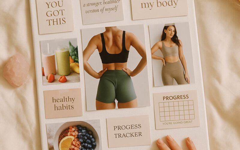 How to Make a Vision Board for Weight Loss and Body Confidence