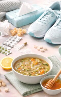 Should You Workout When Sick pin